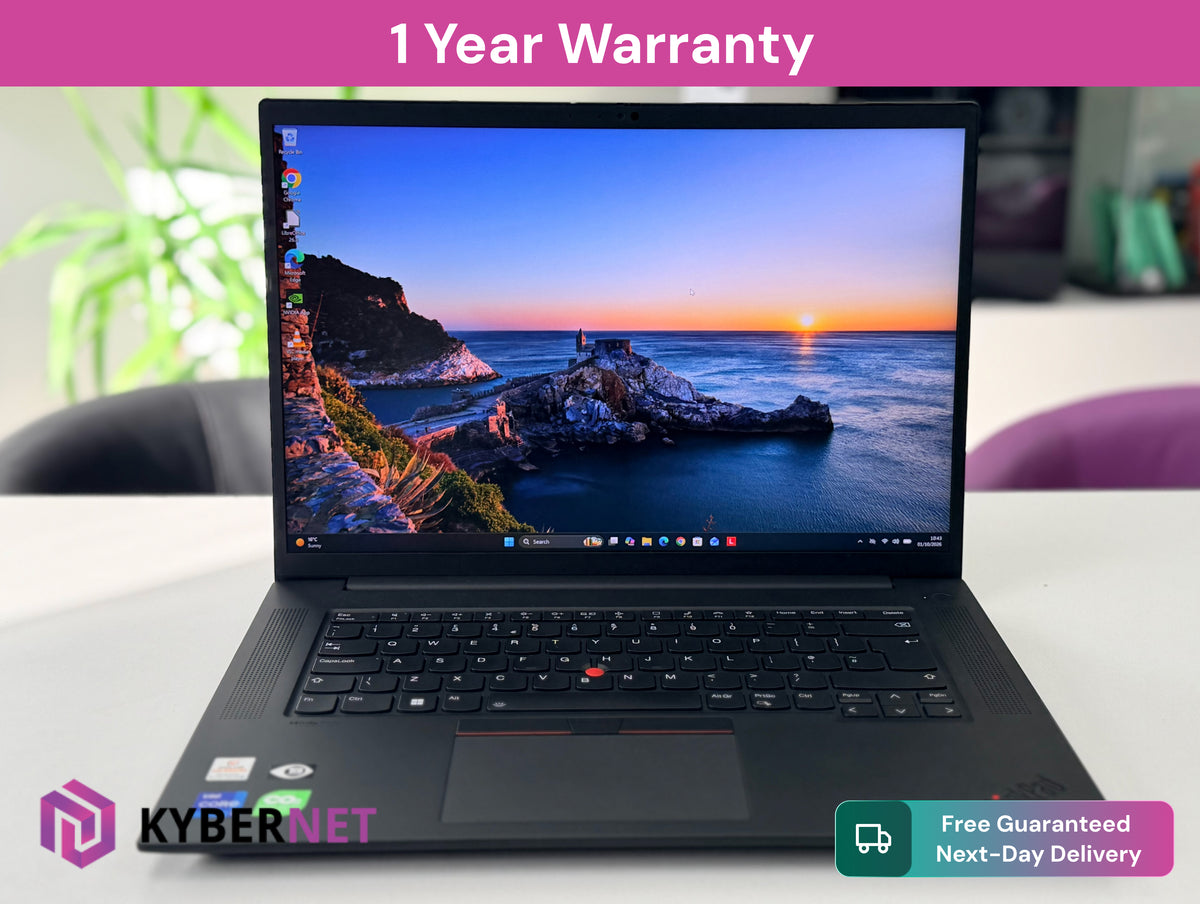 Lenovo ThinkPad P1 Gen 5 16" WQXGA Laptop, i7-12700H 2.30GHz, 16GB, 1TB, RTX A1000 4GB