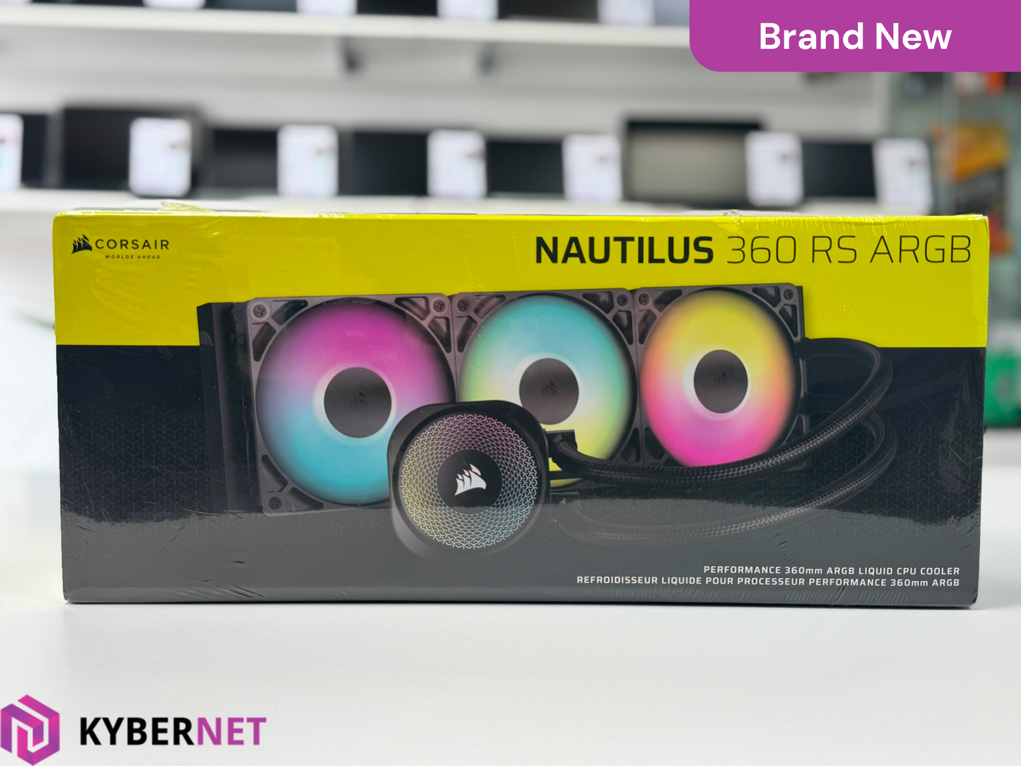 Corsair Nautilus 360 RS ARGB Performance 360mm ARGB Liquid CPU Cooler