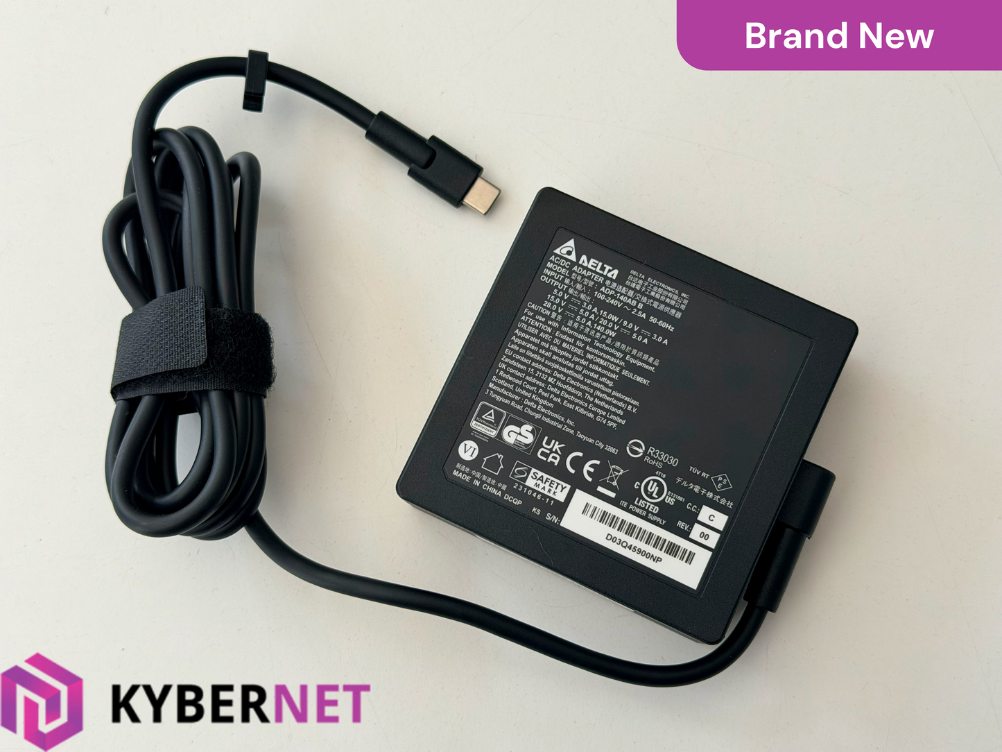 Genuine Delta Electronics 140W USB Type-C Charger