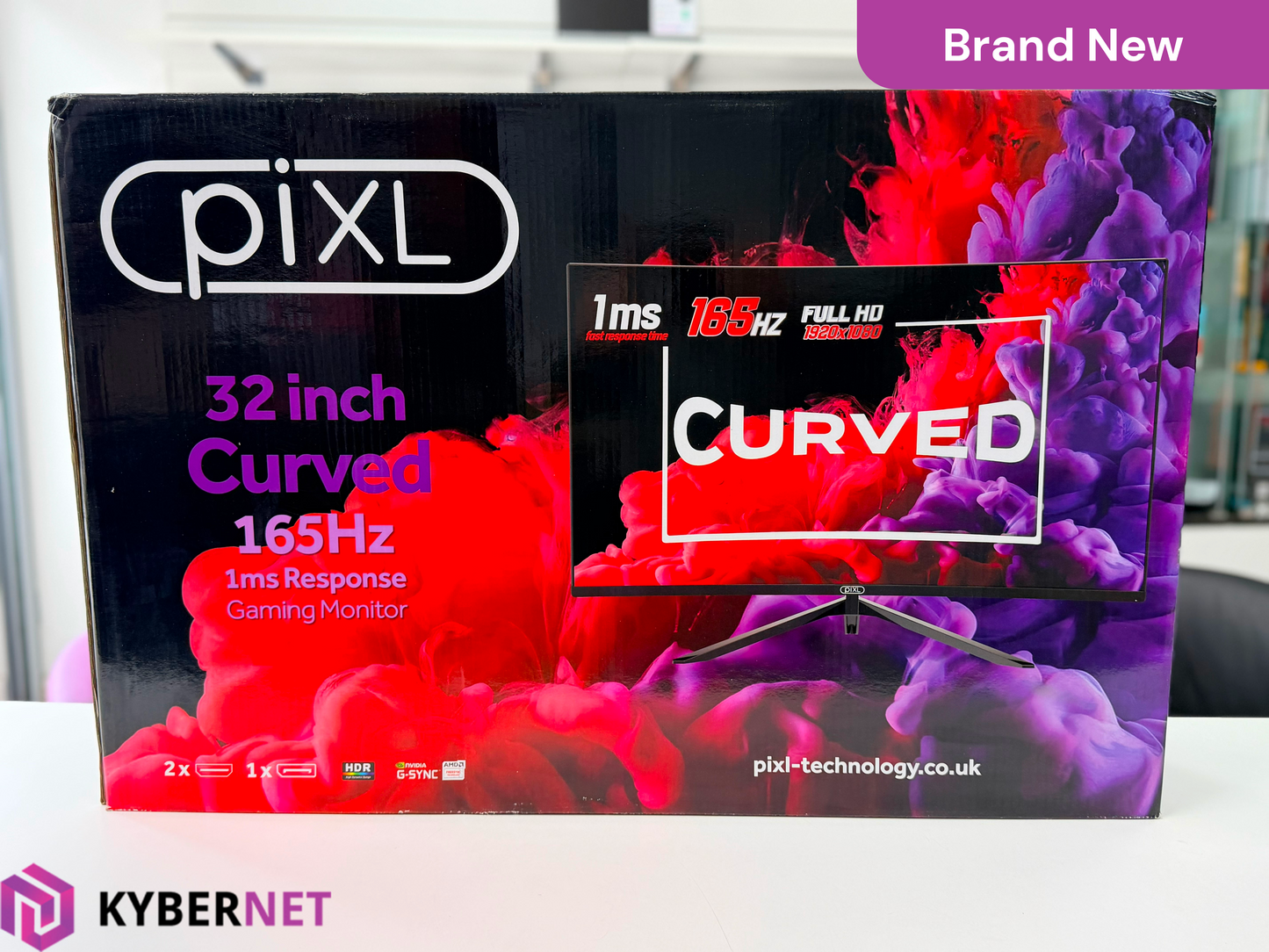 Pixl CM32GF5 32" Curved Full HD 165Hz Gaming Monitor