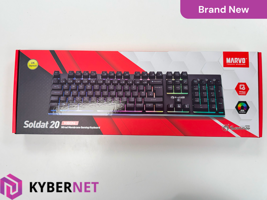 Marvo Scorpion K604 Soldat 20 Wired RGB Multimedia Gaming Keyboard
