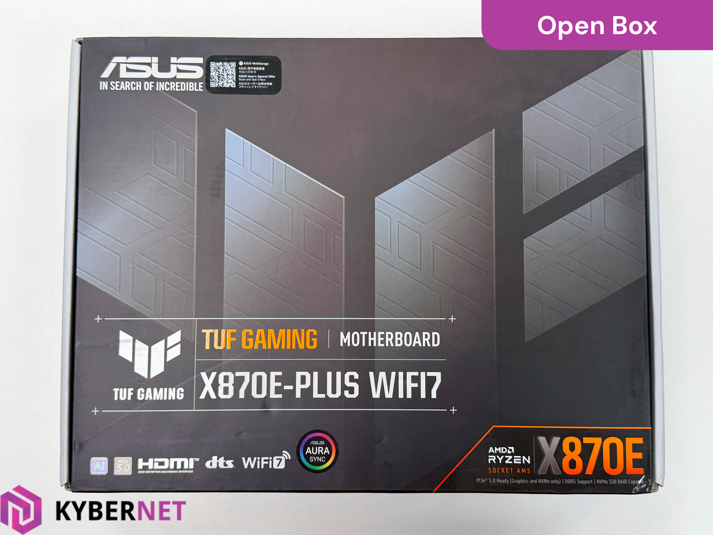 ASUS TUF Gaming X870E-PLUS WIFI7 Socket AM5 ATX Motherboard