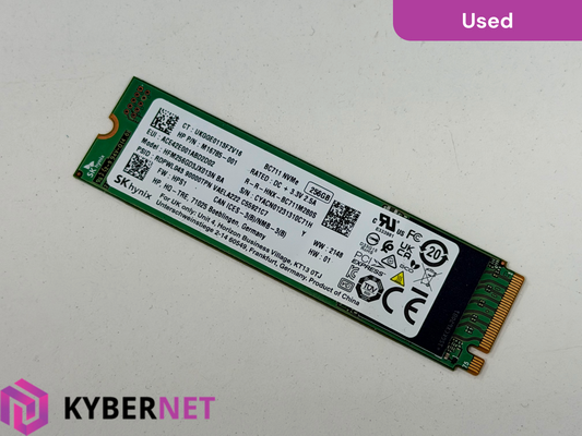M.2 2280 M-Key NVMe SSDs - 256GB / 512GB