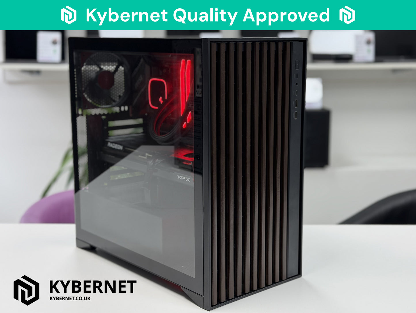 Gaming PC Ryzen 5 7500F 3.70GHz, 32GB, 1TB SSD, RX 7800 XT 16GB