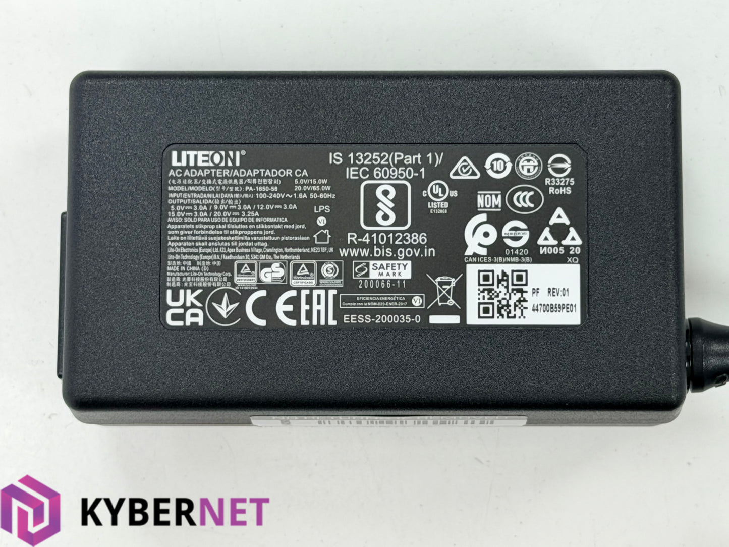 Genuine Liteon 65W USB Type-C Charger