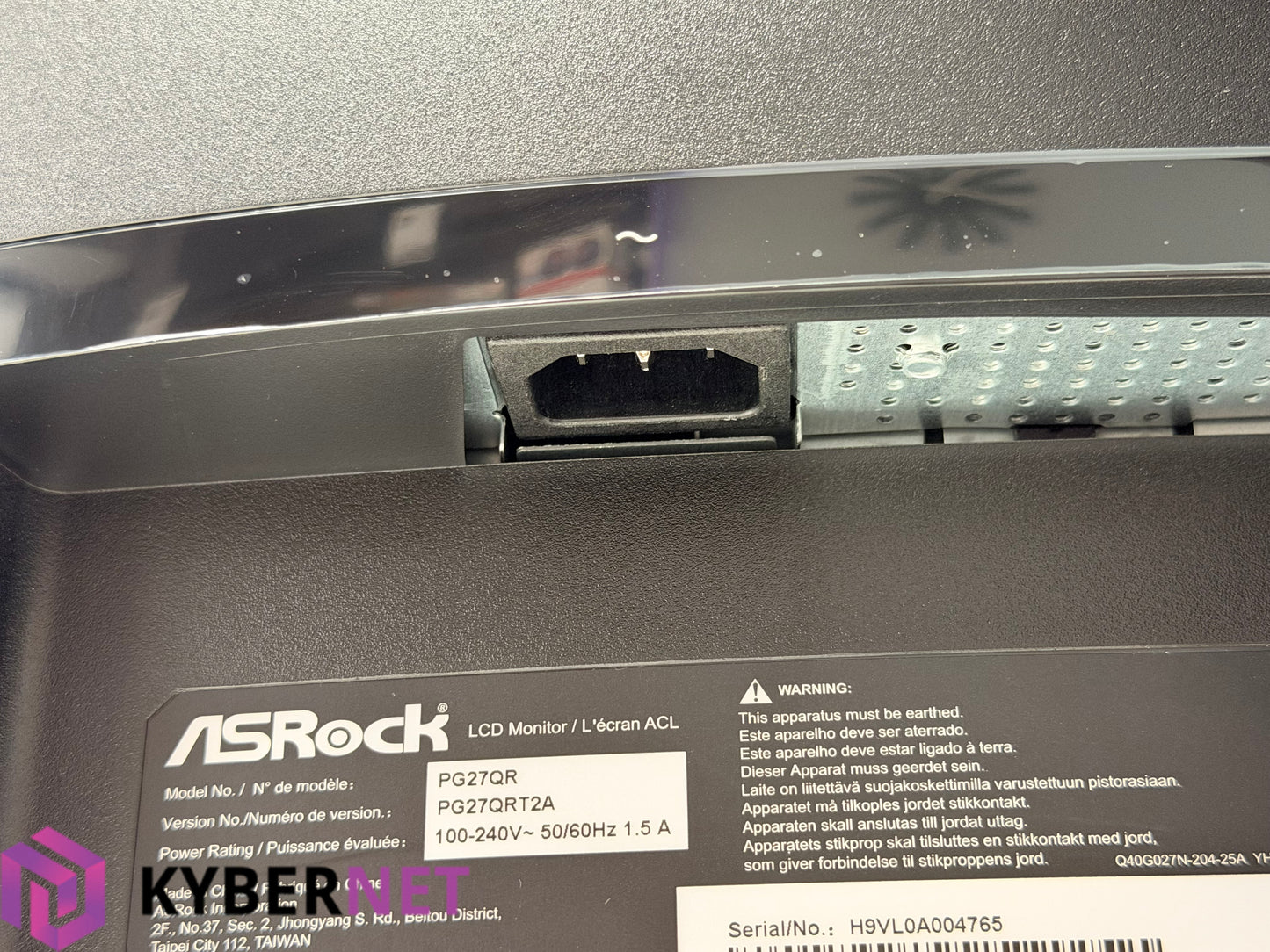 ASRock PG27QRT2A Phantom Gaming 27" Curved Quad HD 180Hz Gaming Monitor