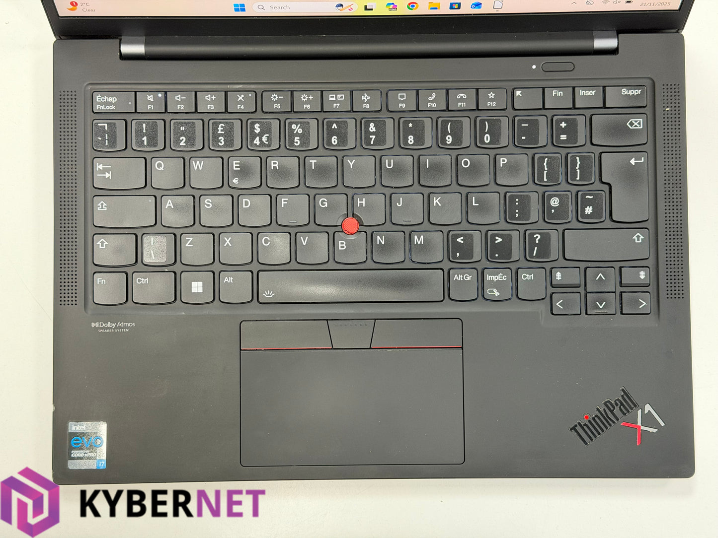 Lenovo ThinkPad X1 Carbon Gen 9 FHD 14" Touchscreen, i7-1185G7 3.00GHz, 16GB, 512GB