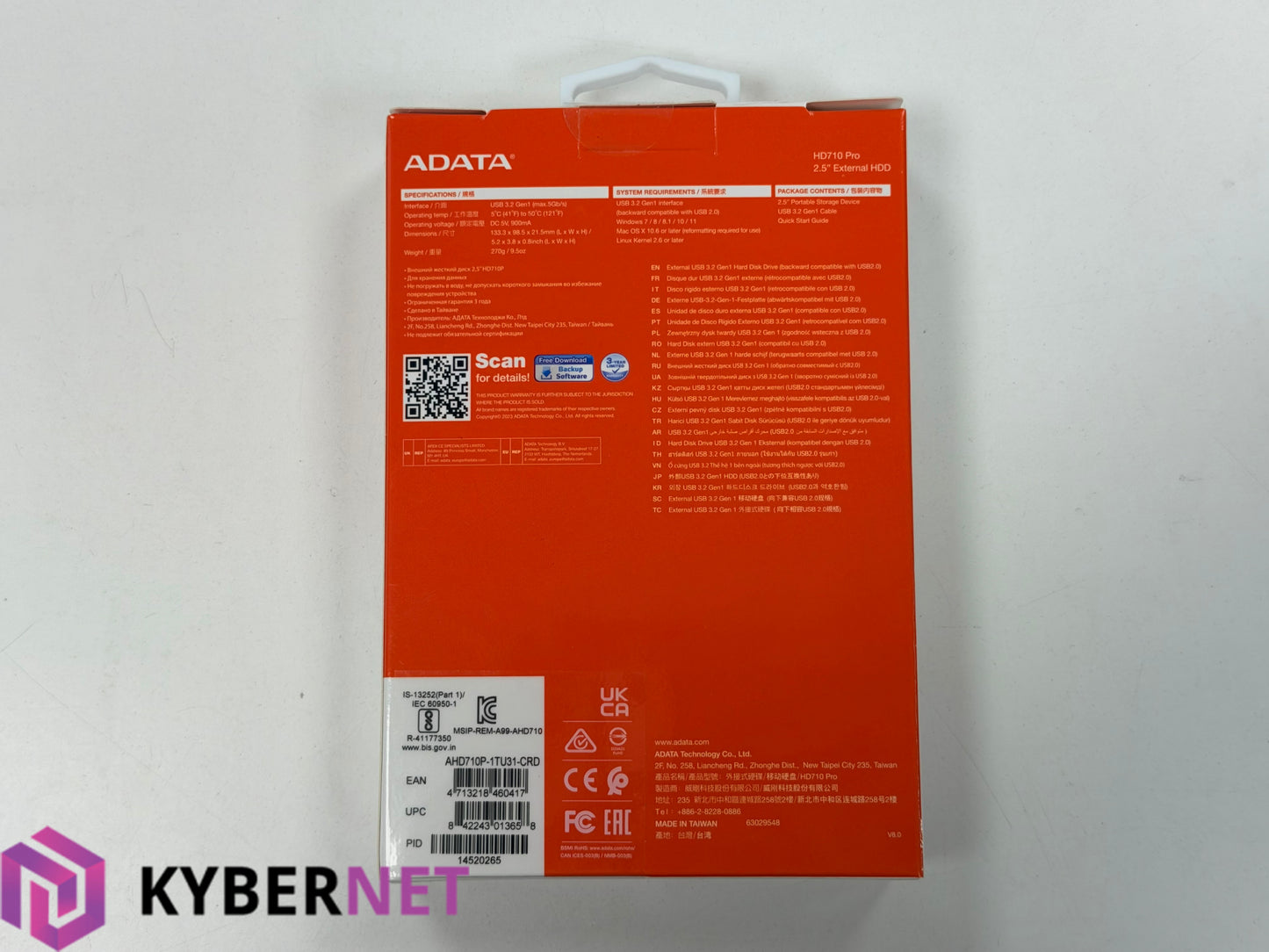 ADATA HD710 2.5" External HDD - 1TB