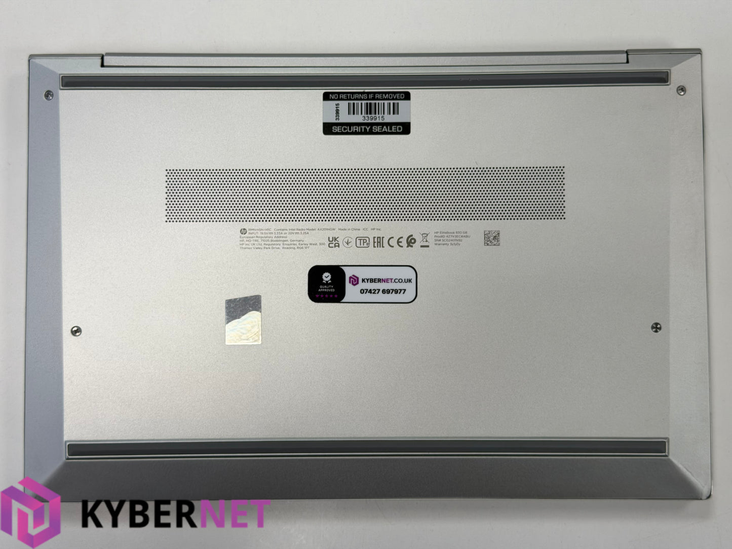 HP EliteBook 830 G8 13.3" FHD Laptop, i5-1135G7 2.40GHz, 16GB, 256GB, Win 11