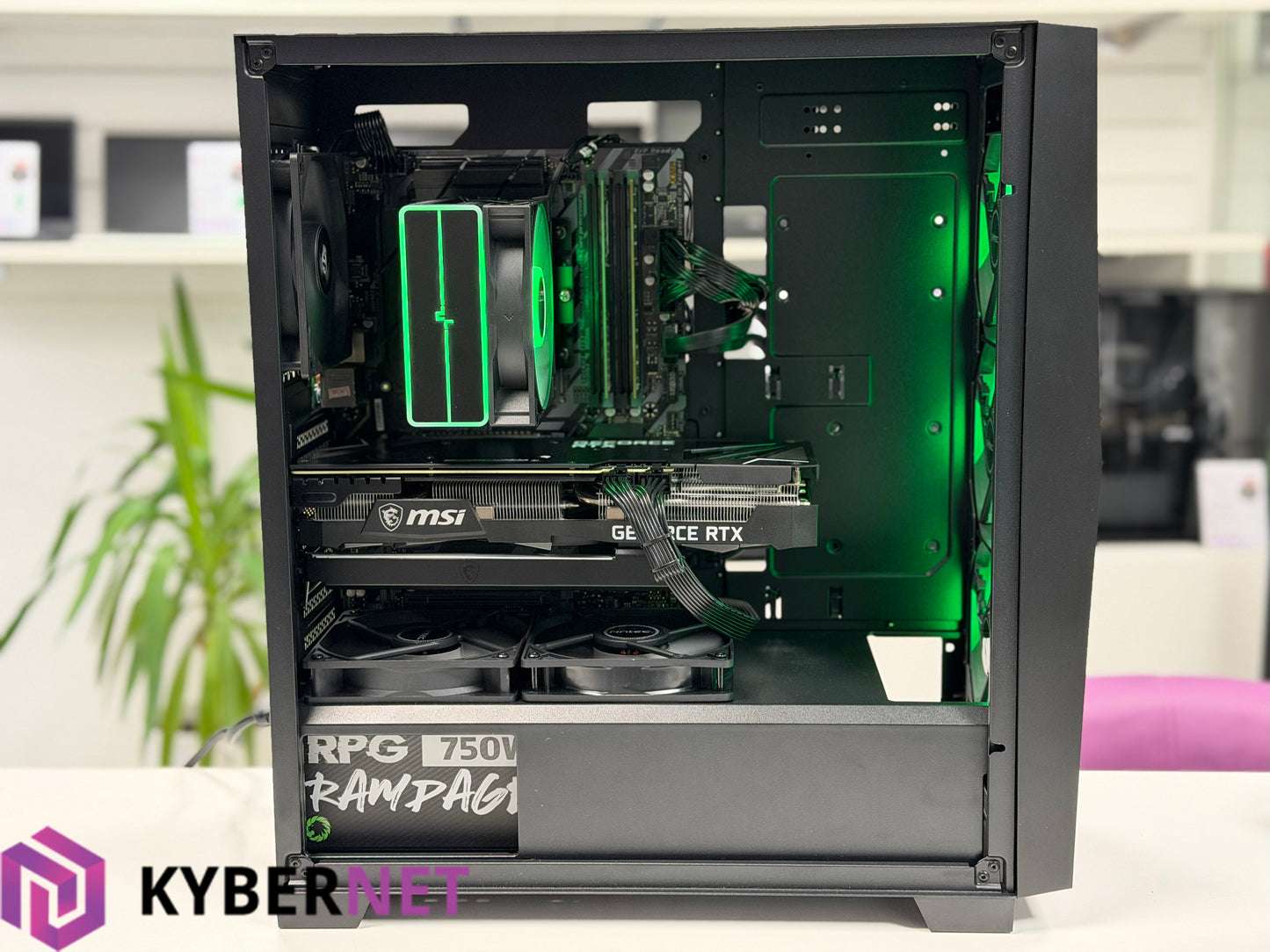 Gaming PC i7-9700 3.00GHz, 32GB, 512GB SSD + 1TB SDD, RTX 3070 8GB