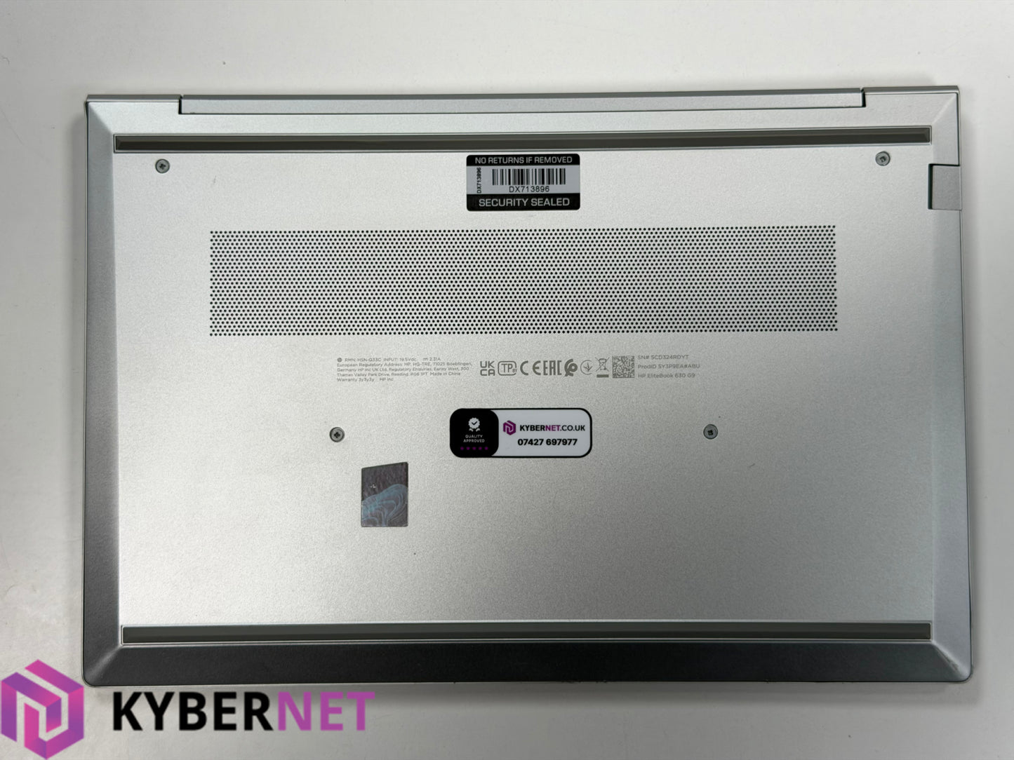 HP EliteBook 630 G9 13.3" FHD Laptop, i5-1235 1.30GHz, 16GB, 512GB