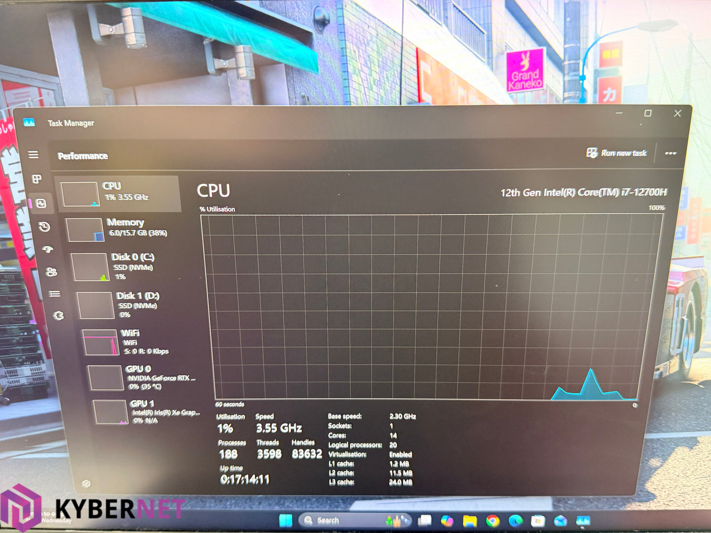 Medion ERAZER Beast X30 17.3 QHD 165Hz Gaming Laptop, i7-12700H 2.30GHz, 16GB, 512GB + 512GB, RTX 3070 Ti, Win11