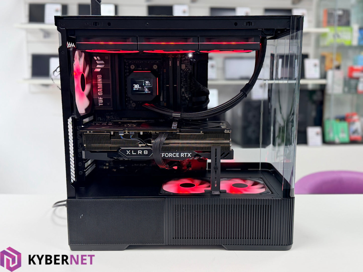 Gaming PC Ryzen 7 7800X3D 4.20GHz, 32GB, 2TB SSD, RTX 4080 16GB