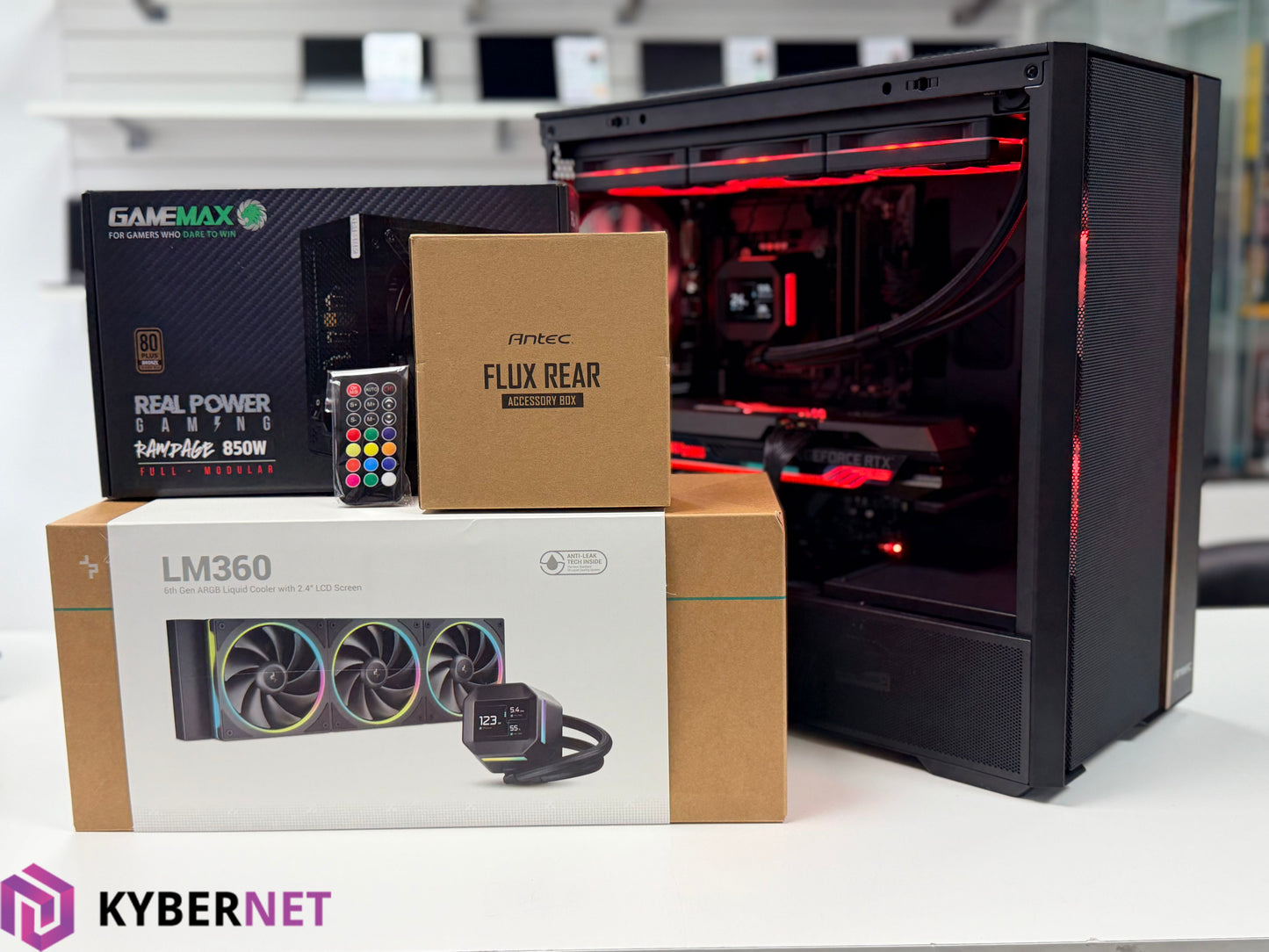 Gaming PC i7-9700K 3.60GHz, 32GB, 512GB SSD + 1TB SSD, RTX 3080 10GB