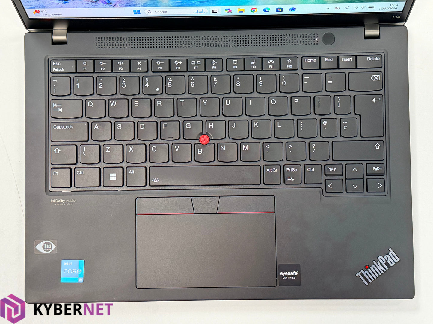 Lenovo ThinkPad T14 Gen 3 14" FHD Laptop, i5-1235U 1.30GHz, 16GB, 256GB