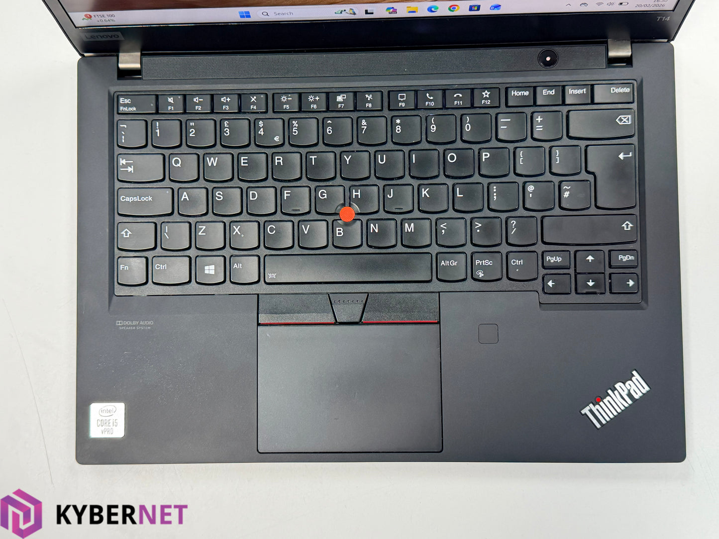 Lenovo ThinkPad T14 Gen 1 14" FHD Laptop, i5-10210U 1.60GHz, 16GB, 256GB