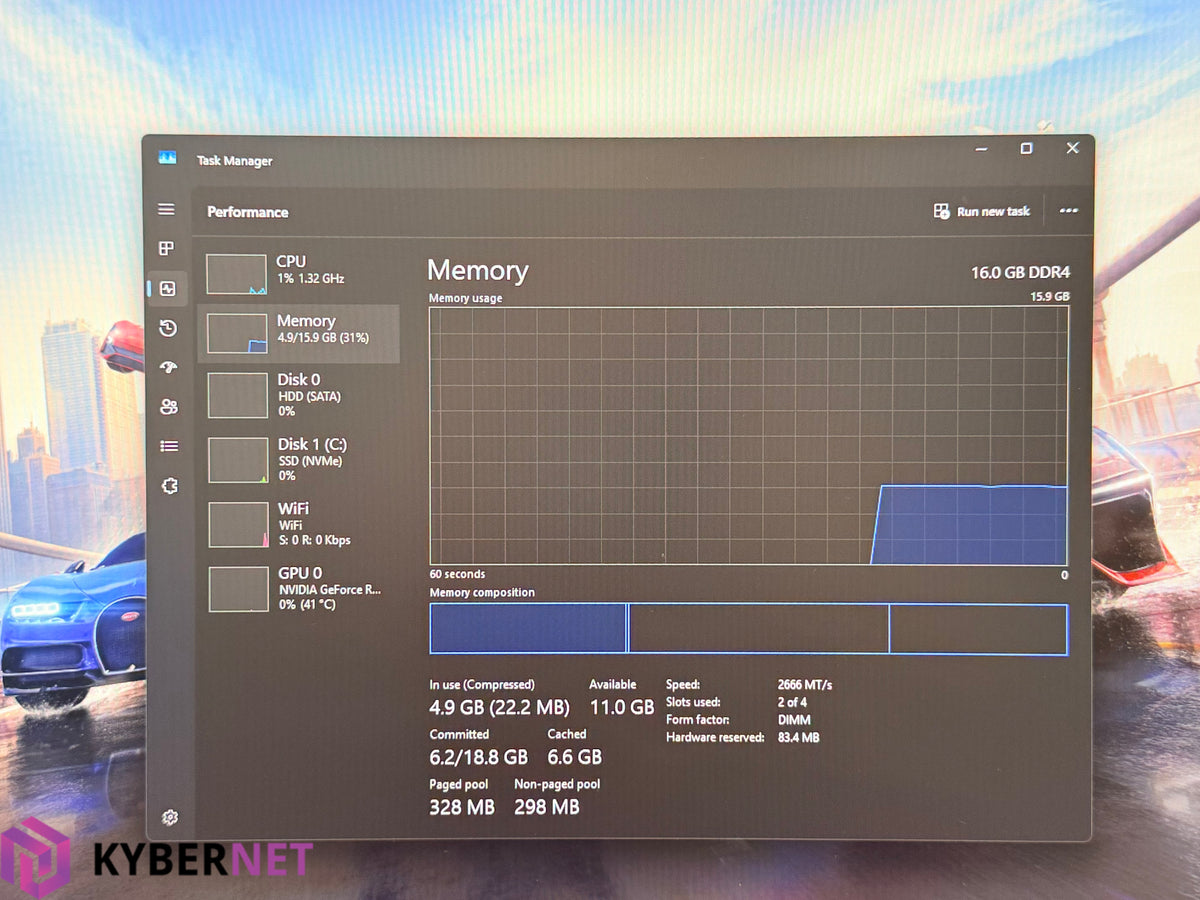Gaming PC i7-9700K 3.60GHz, 16GB, 512GB SSD + 500GB HDD, RTX 3060 Ti 8GB