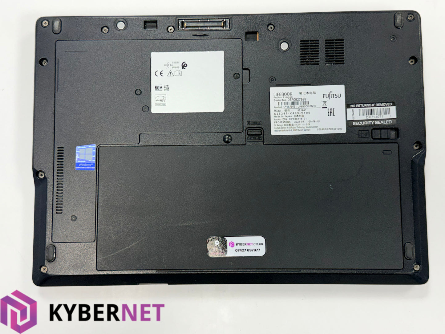 Fujitsu Lifebook E5410 14" FHD Laptop, i5-10310U 1.70GHz, 16GB, 256GB