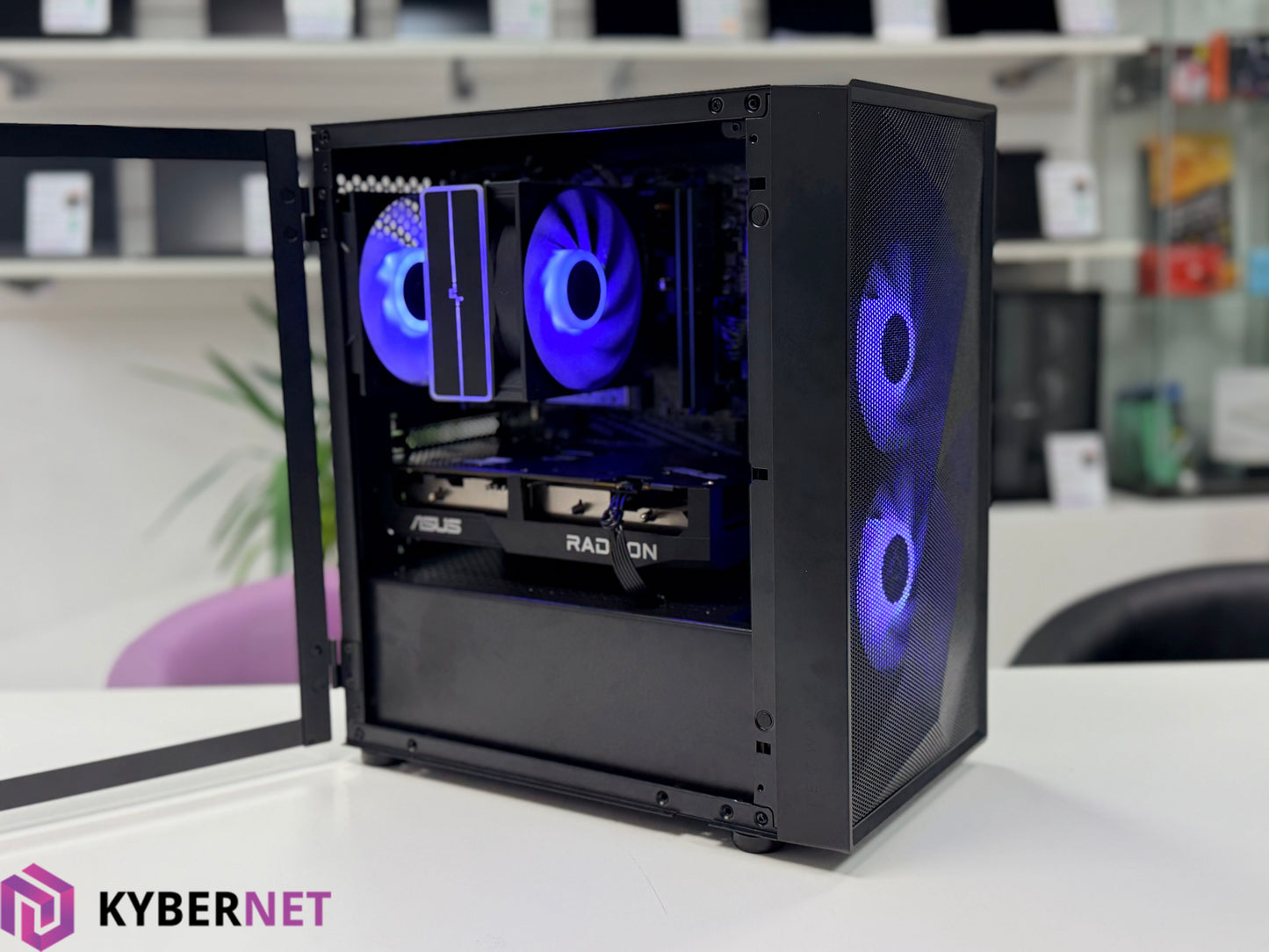 Gaming PC Ryzen 5 4500 3.60GHz, 16GB, 512GB SSD + 500GB HDD, RX 6600 8GB