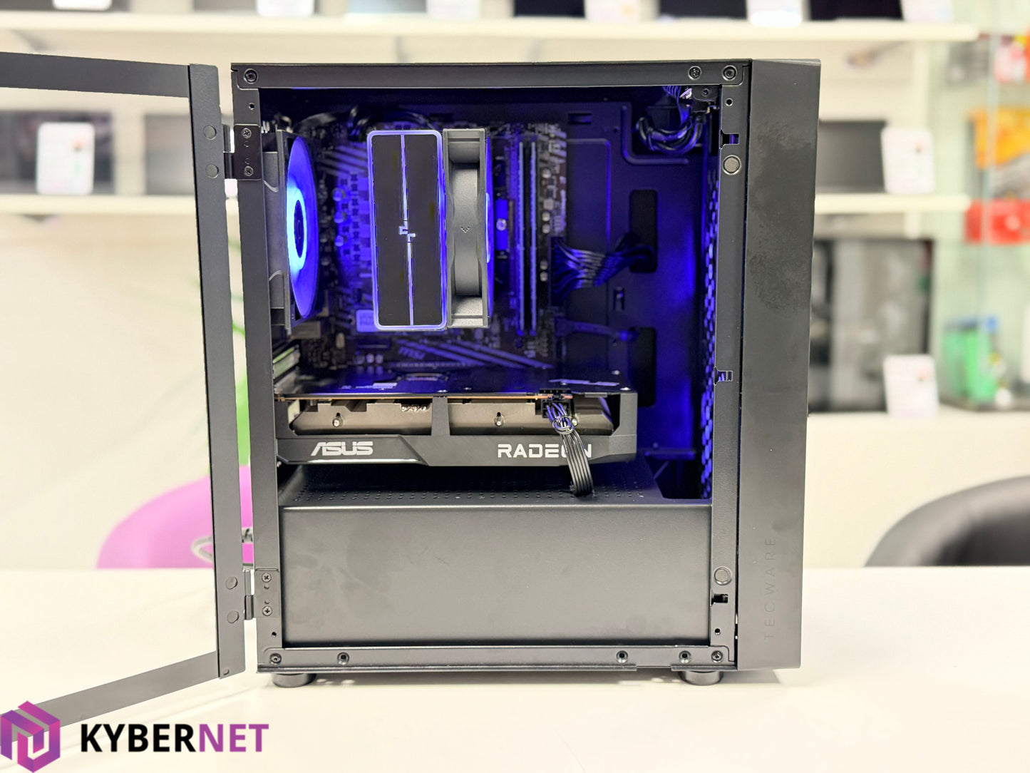 Gaming PC Ryzen 5 4500 3.60GHz, 16GB, 512GB SSD + 500GB HDD, RX 6600 8GB