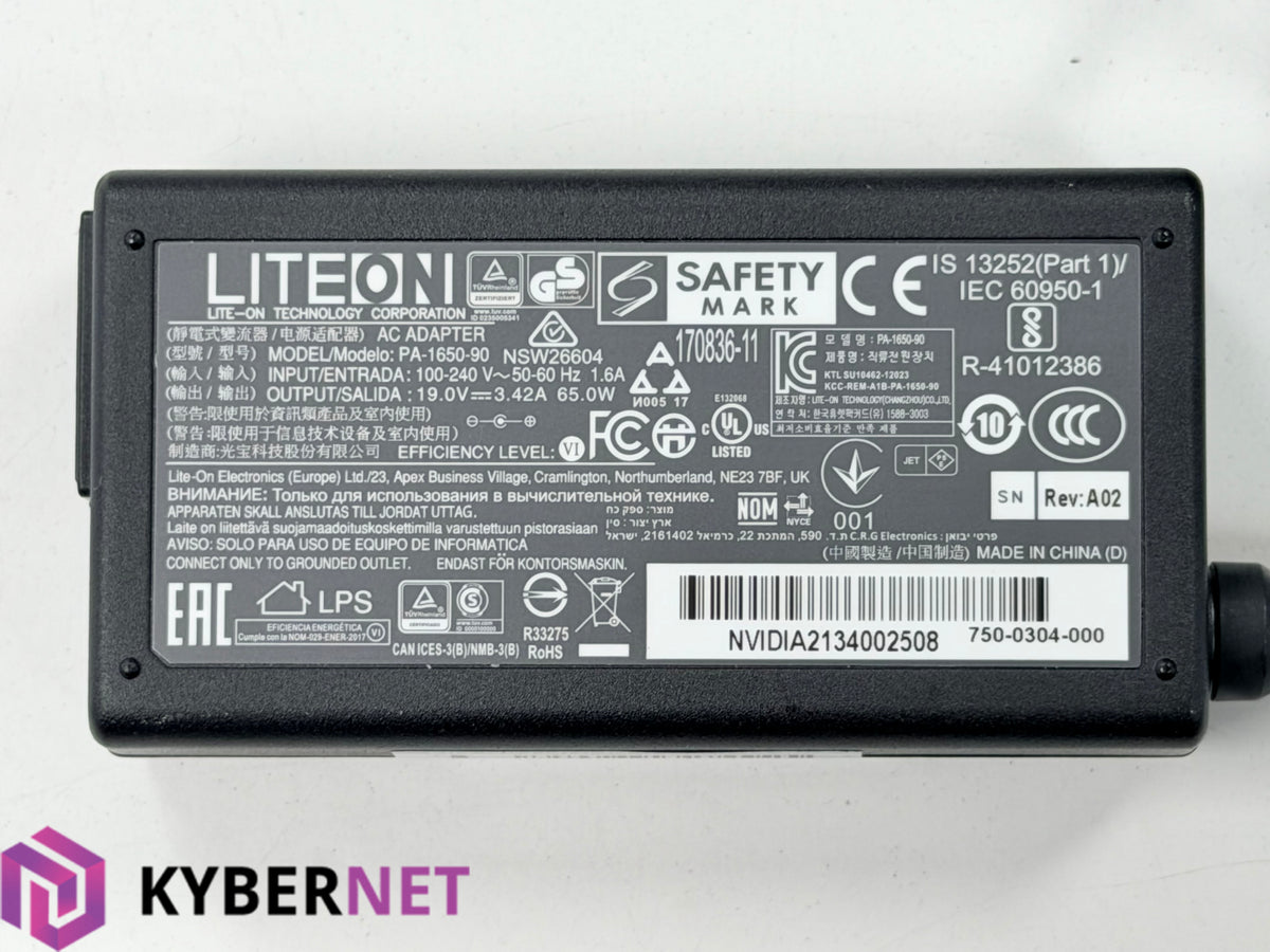 Genuine HP 65W Blue Tip Laptop Charger