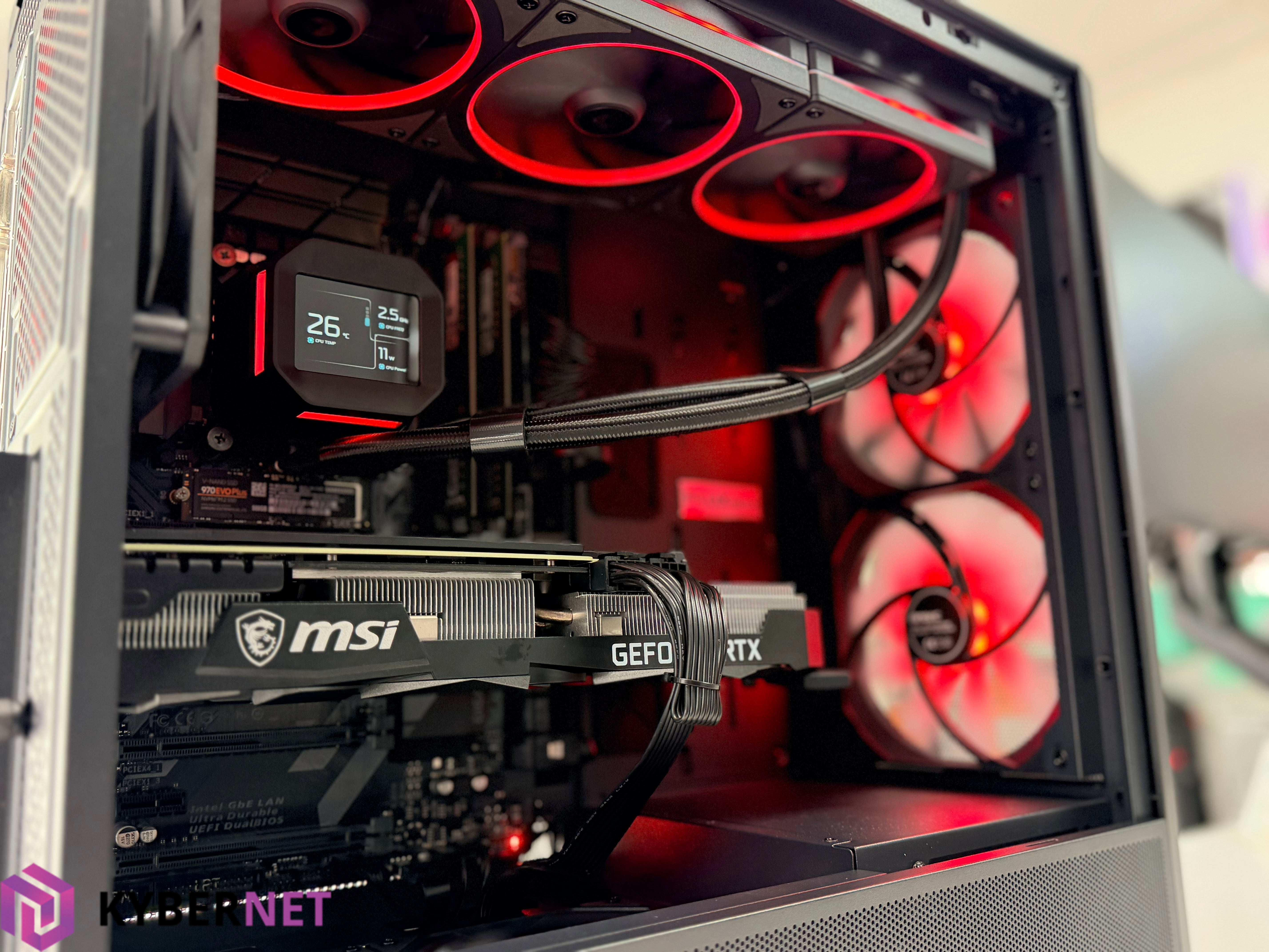 Gaming PC i7-9700K 3.60GHz, 32GB, 512GB SSD + 1TB SSD, RTX 3070