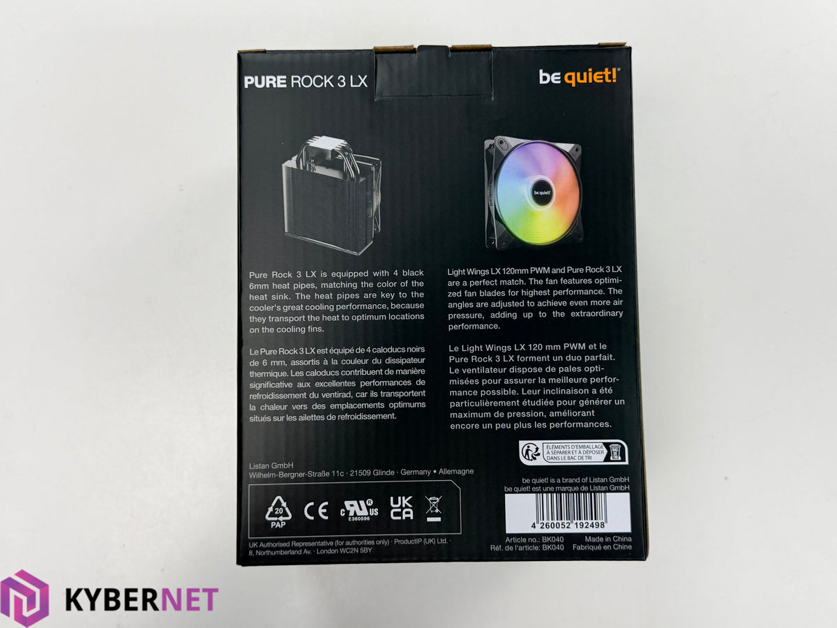 be quiet! Pure Rock 3 LX CPU Cooler