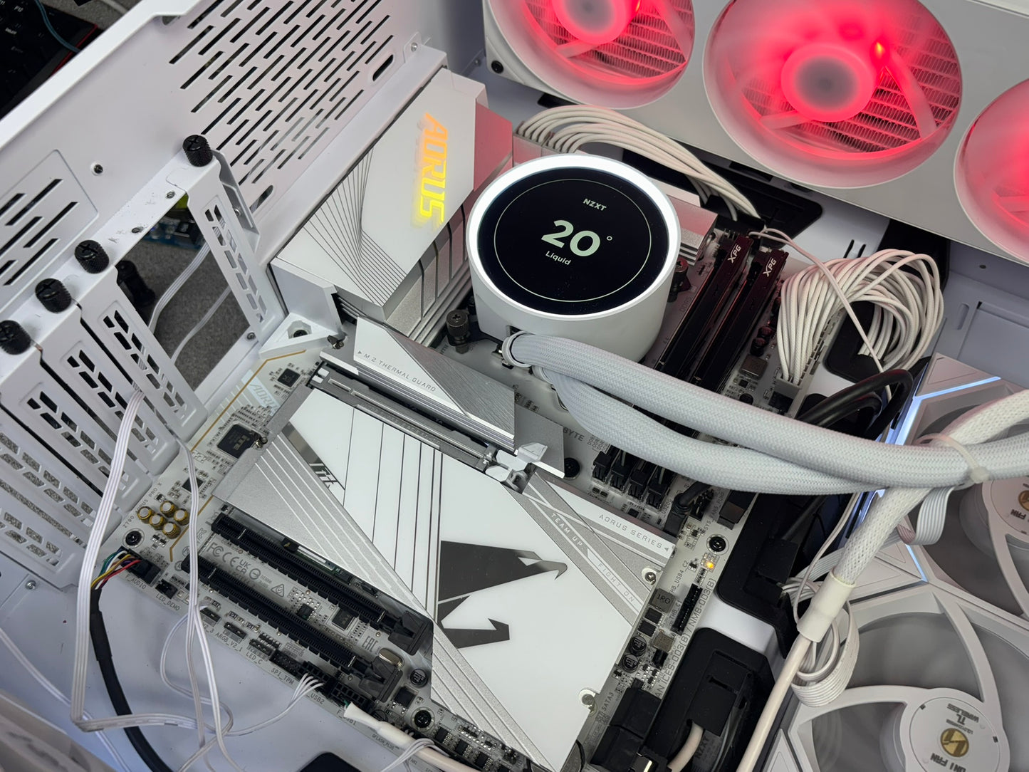 NZXT Kraken Elite 360 RGB All In One Liquid Cooler (White)