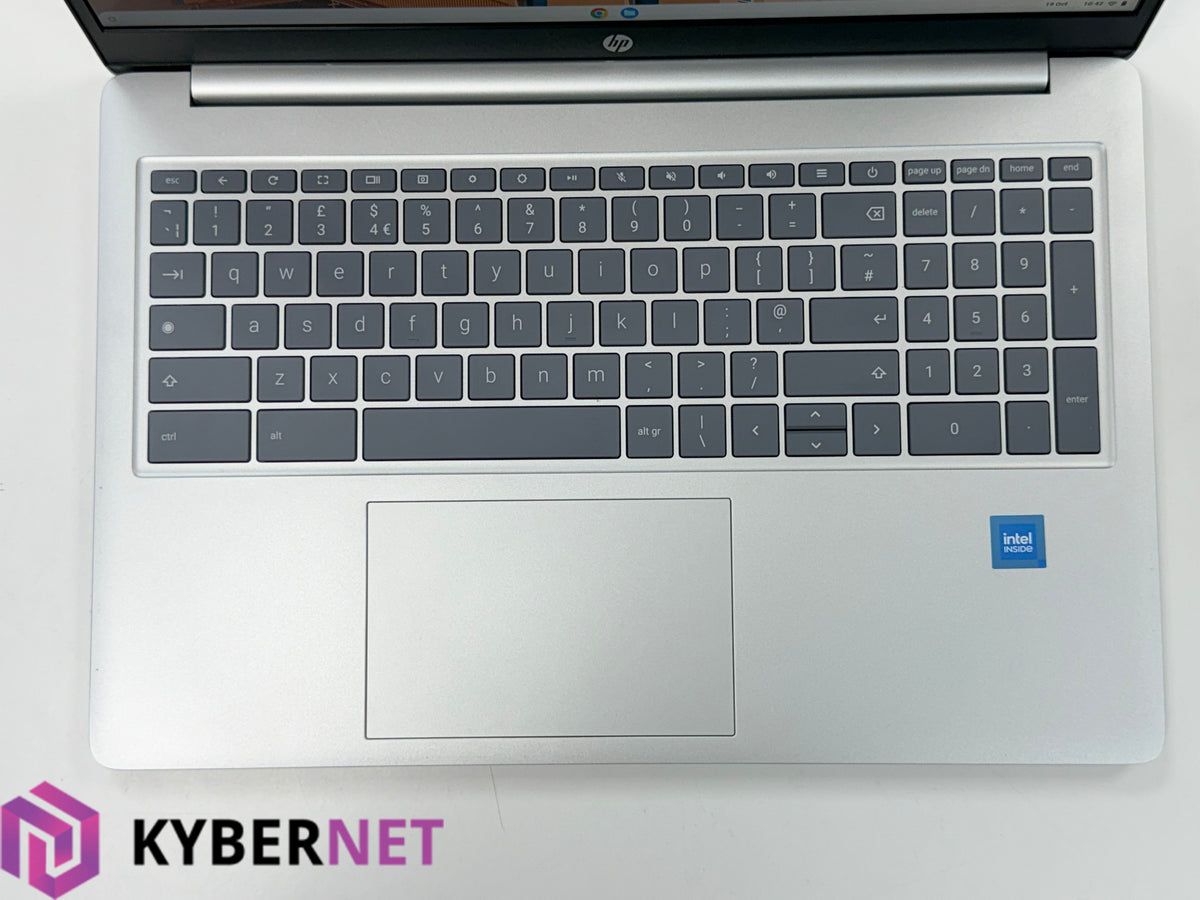 HP Chromebook 15a-nb0504sa 15.6" FHD Laptop, Intel N100 3.40GHz, 4GB, 128GB, ChromeOS