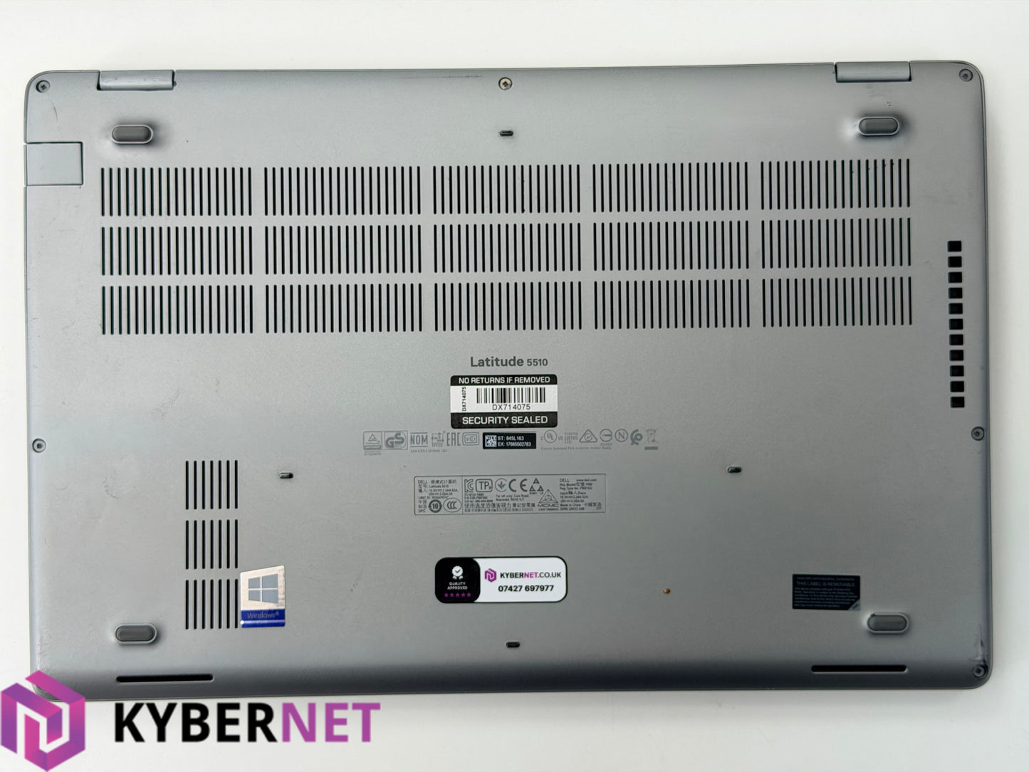 Dell Latitude 5510 15.6" FHD Laptop, i5-10310U 1.70GHz, 16GB, 256GB