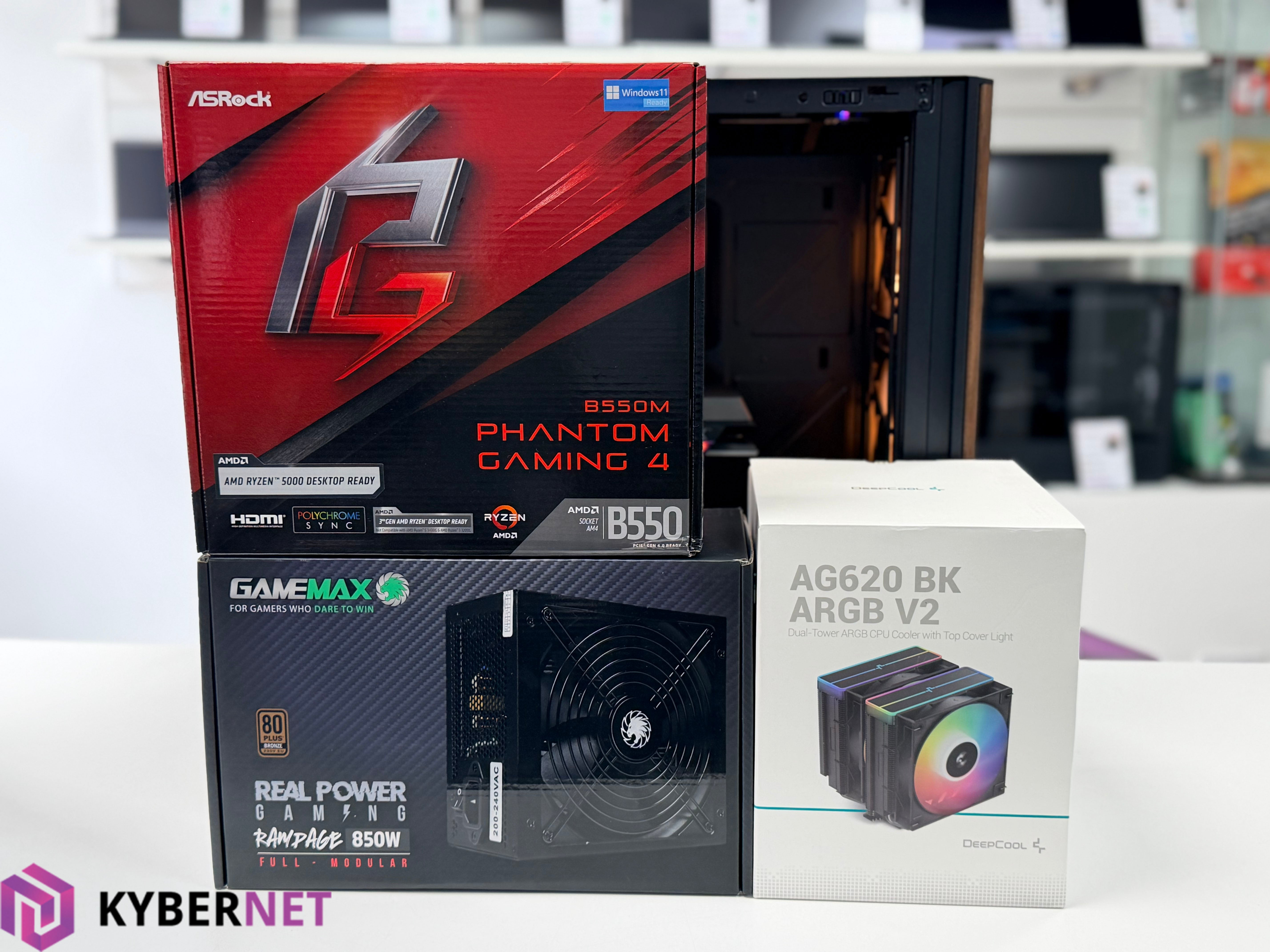 Gaming PC i5-12400F 2.50GHz, 32GB, 1TB SSD, RTX 3080 10GB