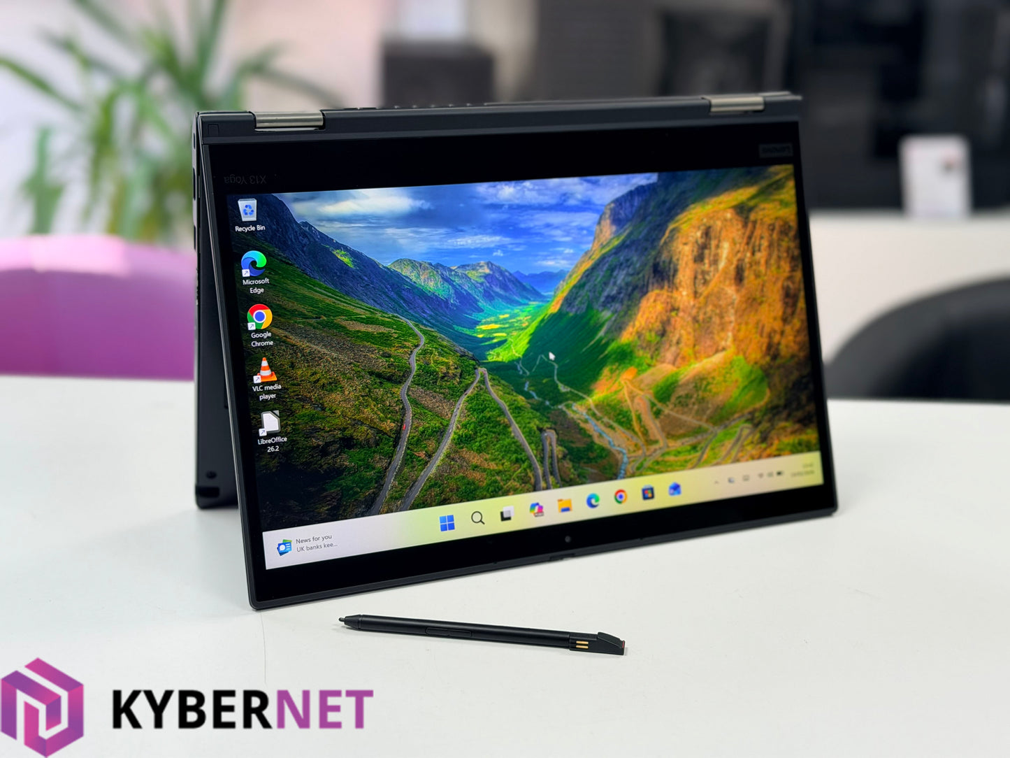 Lenovo ThinkPad X13 Yoga Gen 1 13.3" FHD Touchscreen Laptop, i5-10310U 1.70GHz, 16GB, 256GB