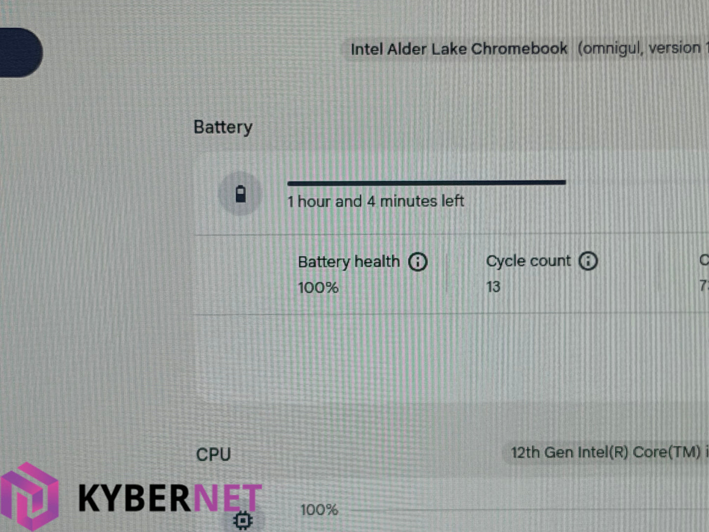 Acer Chromebook Plus 515 15.6" FHD Laptop, i5-1235U 1.3GHz, 8GB, 256GB