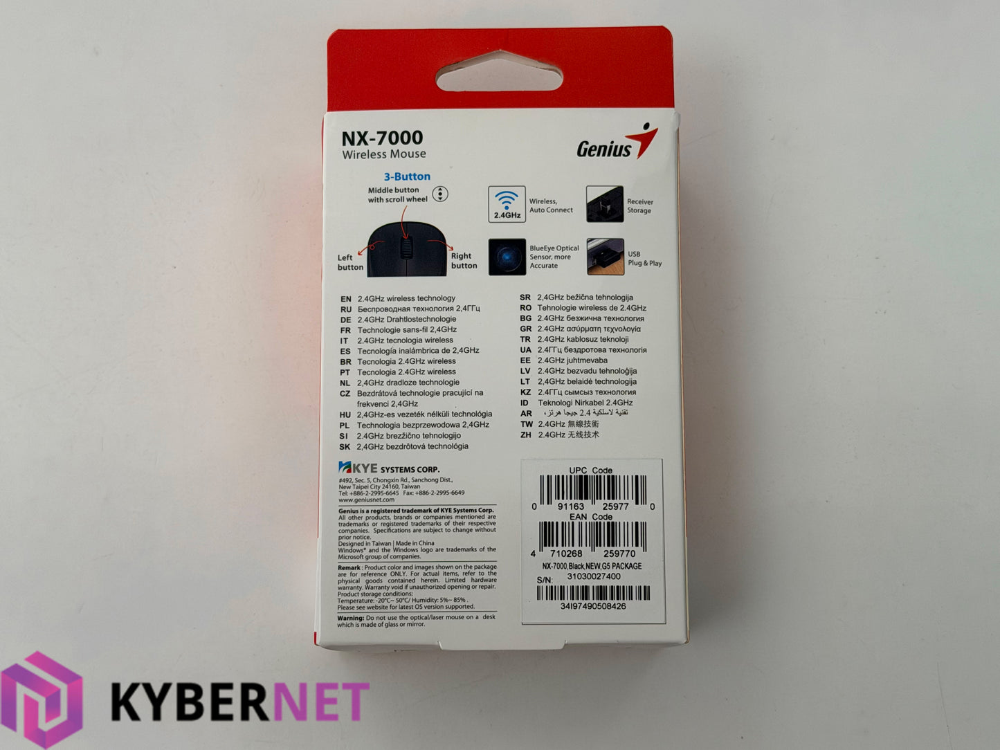 Genius NX-7000 Wireless Mouse