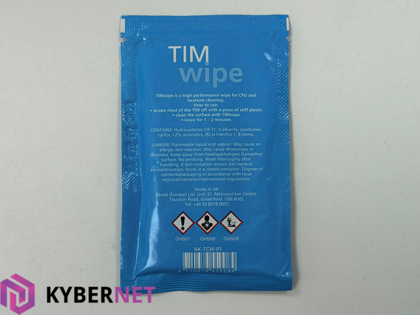 Akasa TIM Wipe CPU & Heatsink Thermal Grease Cleaner