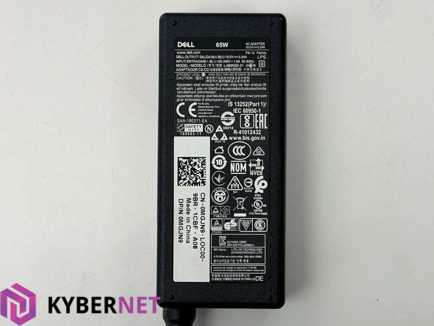 Genuine Dell 65W Small Tip Laptop Charger