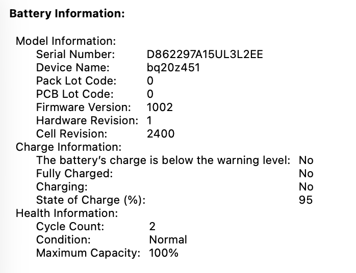 Apple MacBook Pro A2338 13.3" 2022 Laptop, Apple M2, 16GB, 256GB
