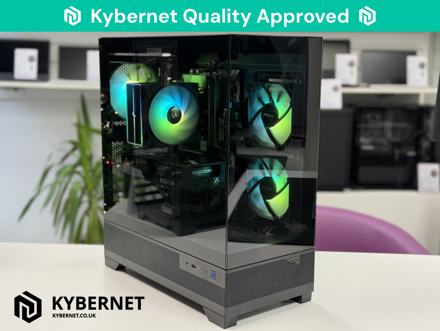 Gaming PC i5-10505 3.20GHz, 32GB, 512GB SSD + 1TB SDD, RX 6600 XT 8GB