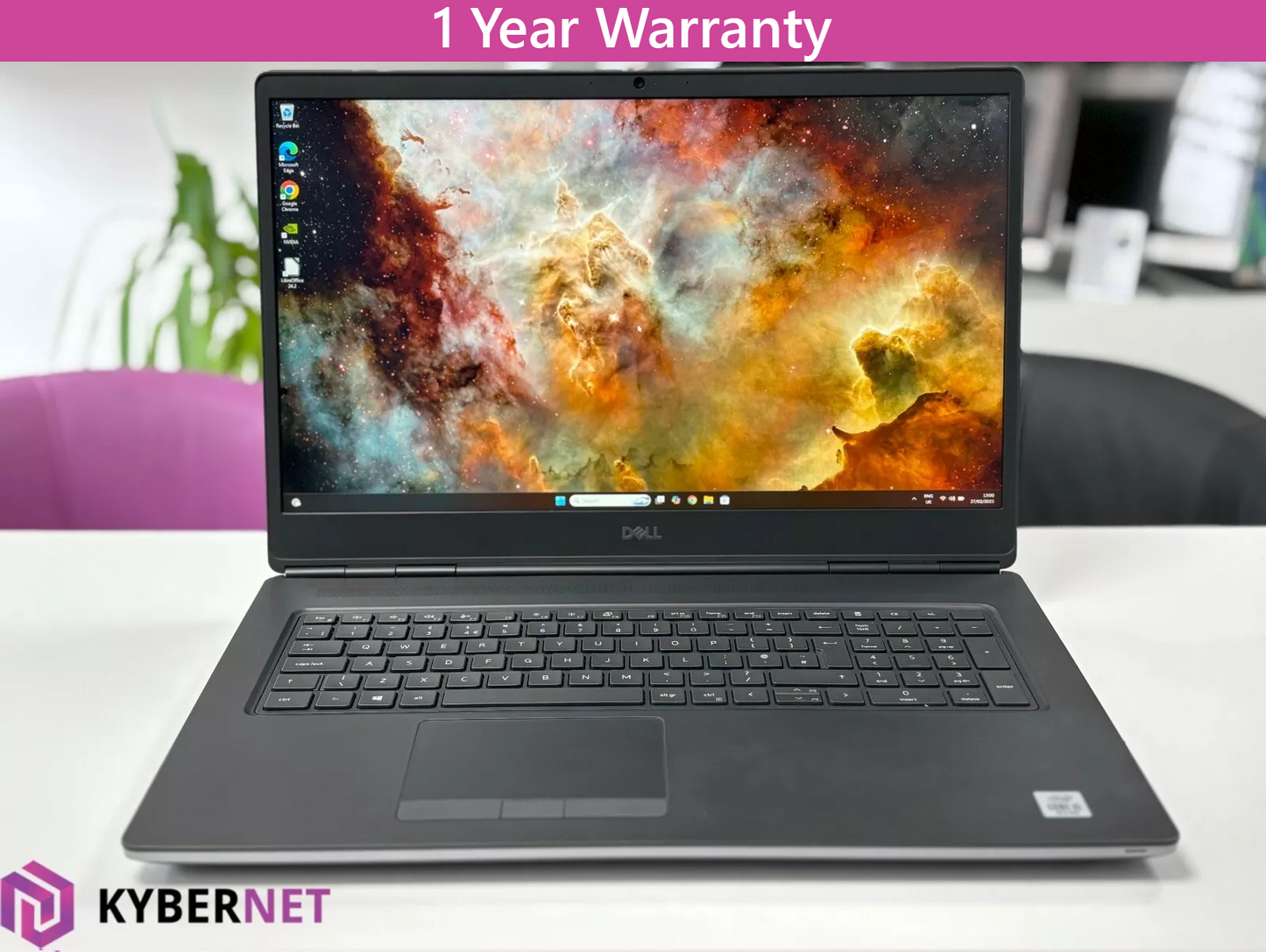 Dell Precision 7750 FHD 17.3" Laptop, i5-10400H 2.60GHz, 64GB, 512GB SSD, RTX 4000 8GB