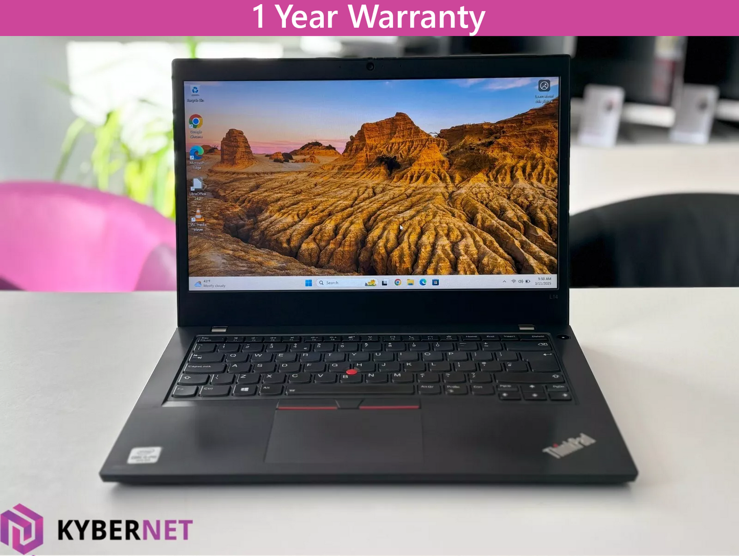 Lenovo ThinkPad L14 Gen 1 14" FHD, i5-10310U 1.70GHz, 16GB, 256GB, Win 11 Pro